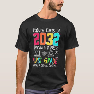 Camiseta Rngq Colorful Class De 2032 Primer Grado De Vuelta