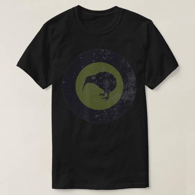 Camiseta RNZAF Roundel (moderado) (afligido) (Diseño del anverso)