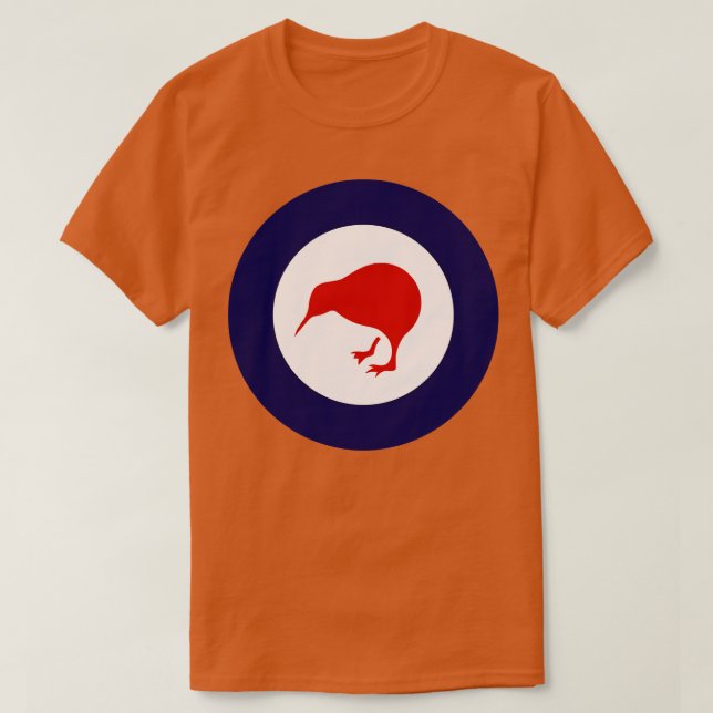 Camiseta RNZAF Royal New Zealand Roundel (Diseño del anverso)