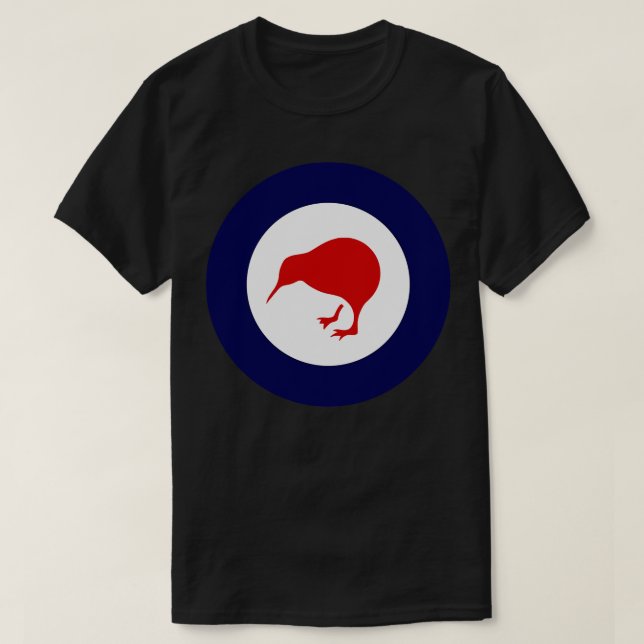 Camiseta RNZAF Royal New Zealand Roundel (Diseño del anverso)