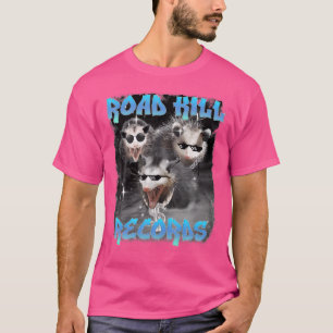 Camiseta Road Kill Records Opossum Funny 90S Bootleg Rap