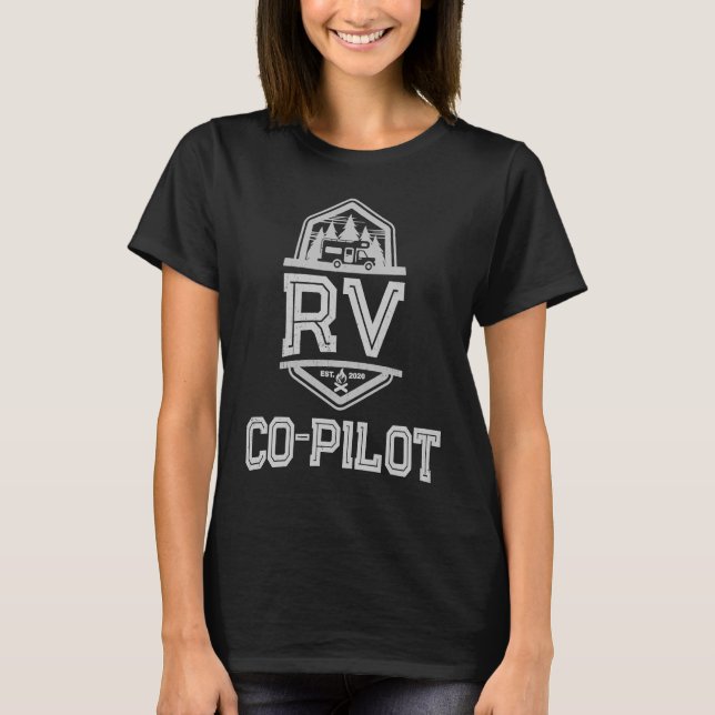 Camiseta Road Ninja Camper Van Driver Team Vacation Squad R (Anverso)