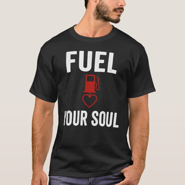 Camiseta Road Therapy Fuel Your Soul (Anverso)