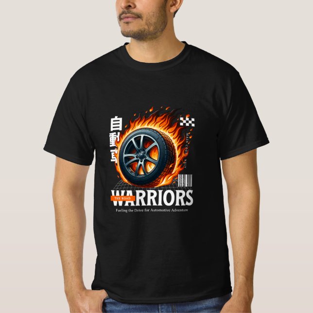 Camiseta Road Warriors (Anverso)