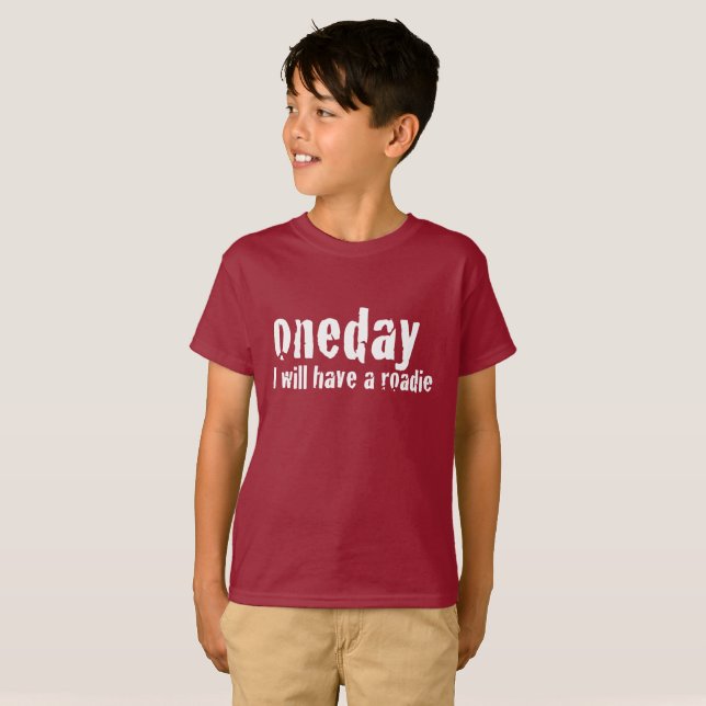 Camiseta "Roadie " (Anverso completo)
