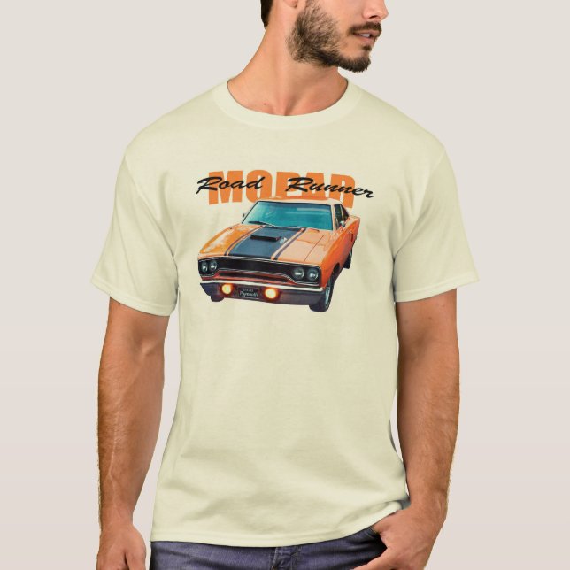 Camiseta Roadrunner 1970 de Plymouth MOPAR 440 (Anverso)