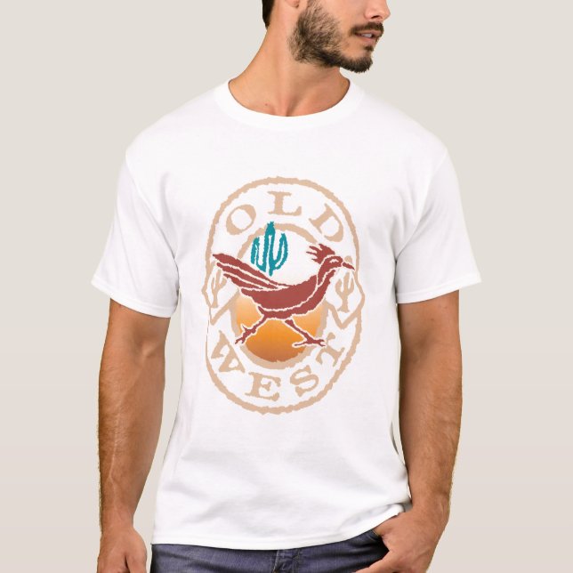 Camiseta Roadrunner del oeste viejo (Anverso)