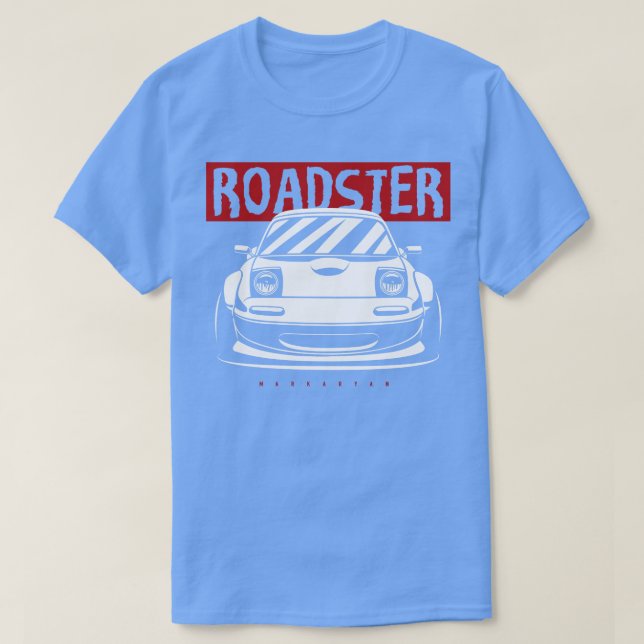 Camiseta Roadster de Miata MX5 (Diseño del anverso)
