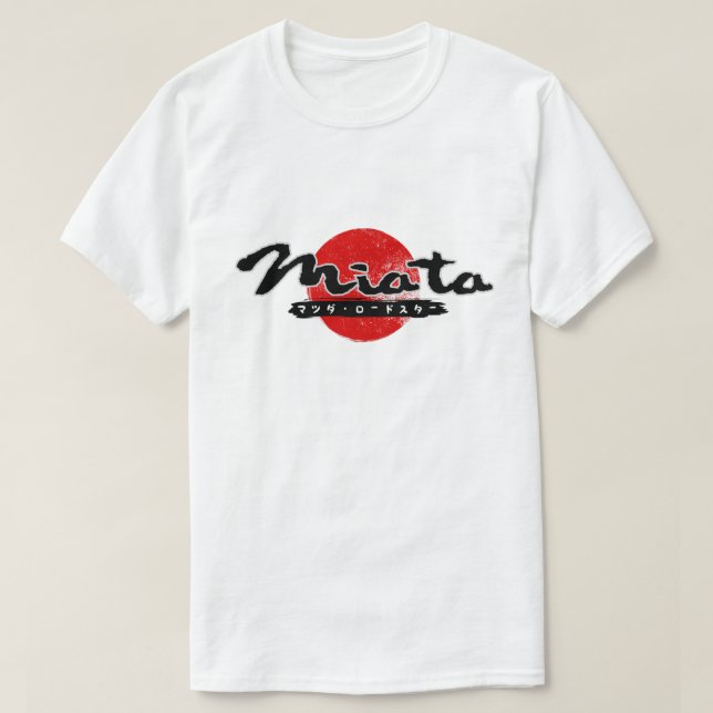 Camiseta Roadster Mazda Miata MX5 (Diseño del anverso)