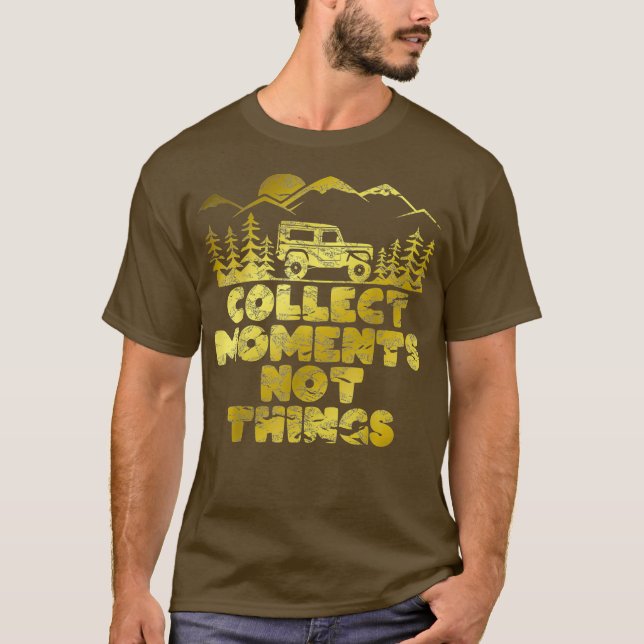 Camiseta Roadtrip Tent Camper and Hiking Men Women (Anverso)