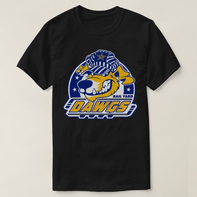 Camiseta Roanoke Rail Yard Dawgs (Diseño del anverso)