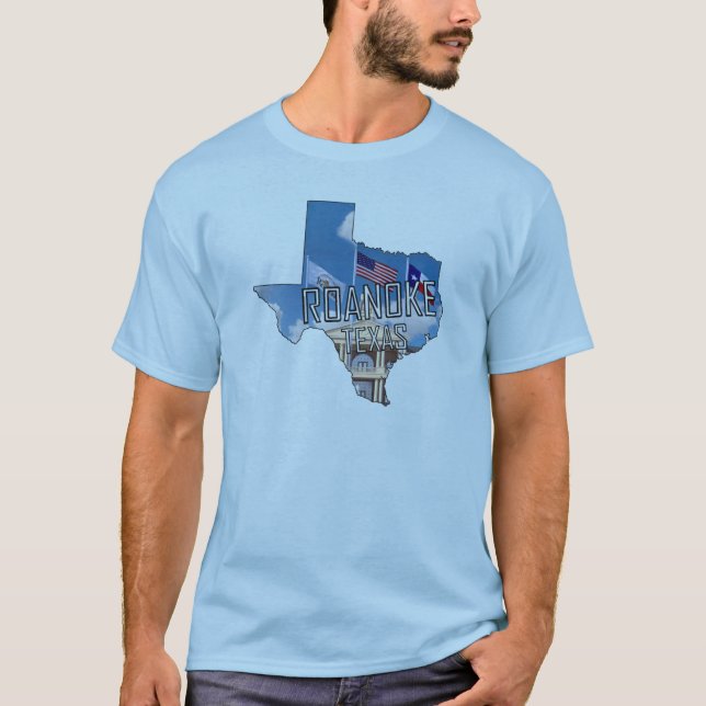 Camiseta Roanoke, TX (Anverso)