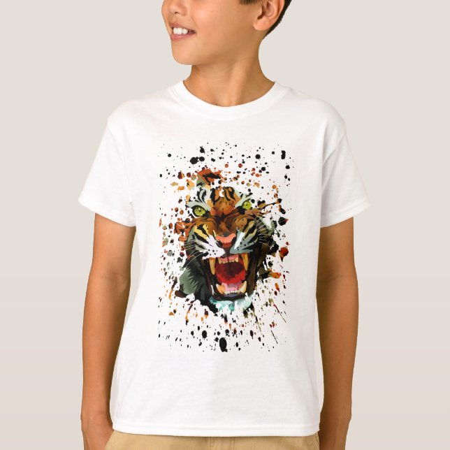 Camiseta Roar de tigre 2 (Anverso)