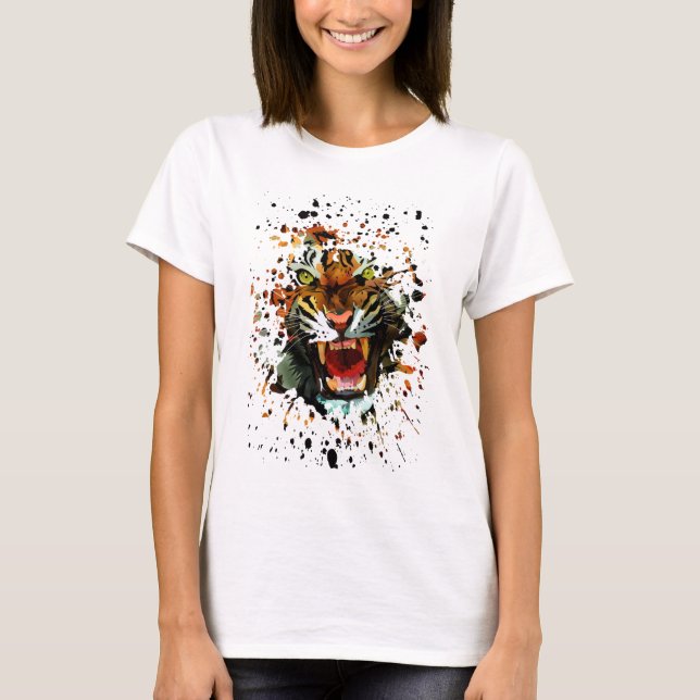 Camiseta Roar de tigre 2 (Anverso)