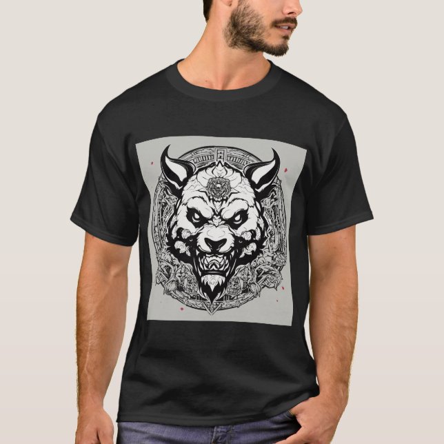 Camiseta Roar en estilo: ¡Liberen al león dentro! (Anverso)