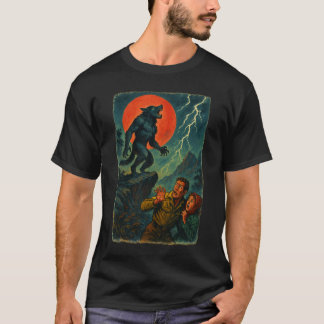 Camiseta Roar Luna Roja - Werewolf vs. aventureros