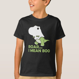 Camiseta Roar me refiero a Boo Cute Kawaii Halloween T-Rex