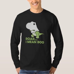 Camiseta Roar me refiero a Boo Cute Kawaii Halloween T-Rex 