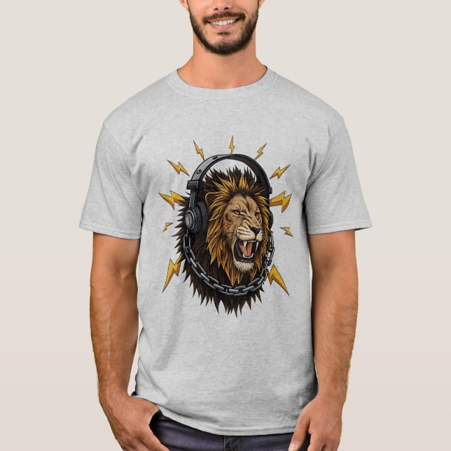 Camiseta Roar metalizado (Anverso)