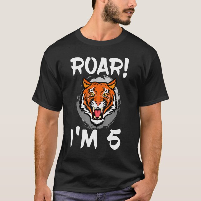Camiseta Roar, soy la celebridad de la fiesta de cumpleaños (Anverso)