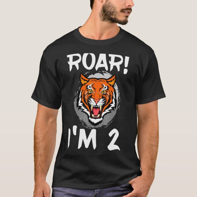 Camiseta Roar, soy la celebridad de la fiesta de cumpleaños (Anverso)