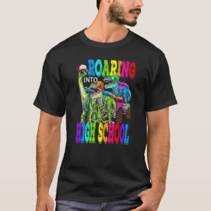 Camiseta Roareando hacia el mono de la escuela secundaria T