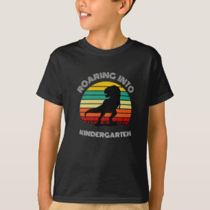 Camiseta Roaring en Kindergarten Dinosaur