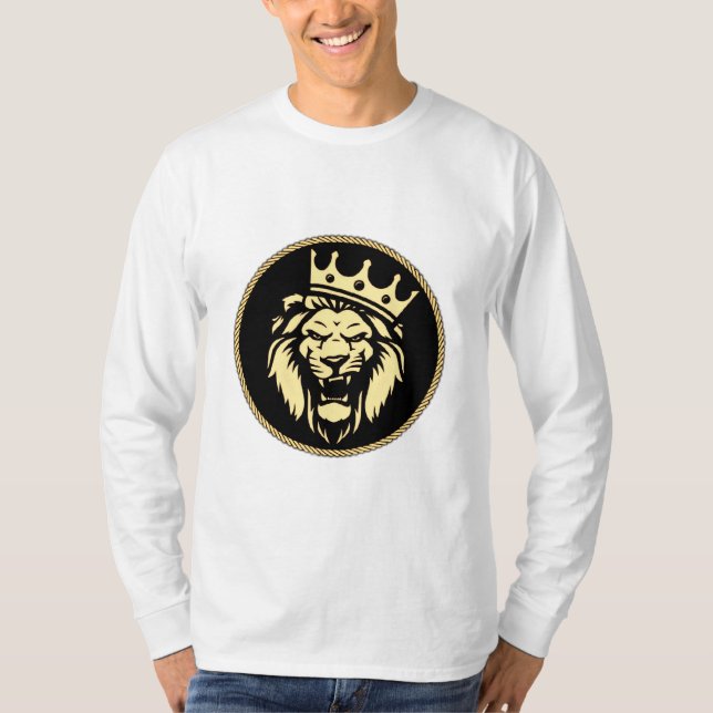 Camiseta Roaring King Lion T-Shirt (Anverso)