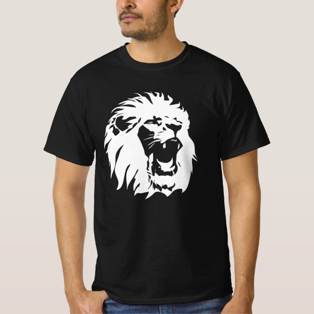 Camiseta Roaring Lion Face (Anverso)