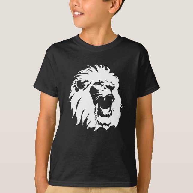 Camiseta Roaring Lion Face (Anverso)
