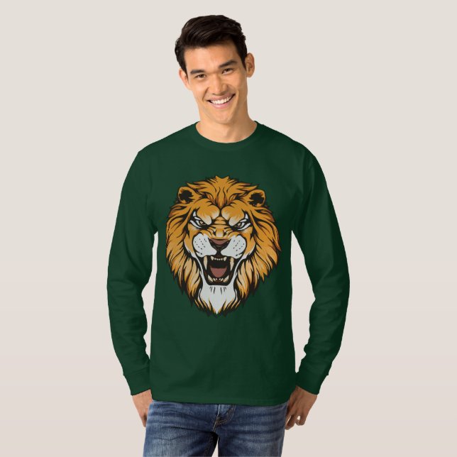 Camiseta Roaring Lion Graphic Long Sleeve Shirt (Anverso completo)