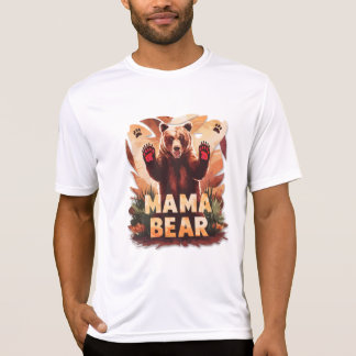 Camiseta Roaring Mama Bear: Feroz Diseño Protector