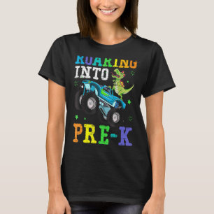 Camiseta Roaring Pre K Dinosaur De Vuelta A La Escuela
