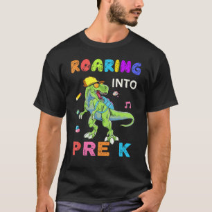 Camiseta Roaring Pre K Dinosaur Rex De Vuelta A La Escuela