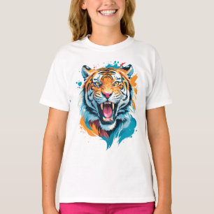 Camiseta Roaring Tiger Face