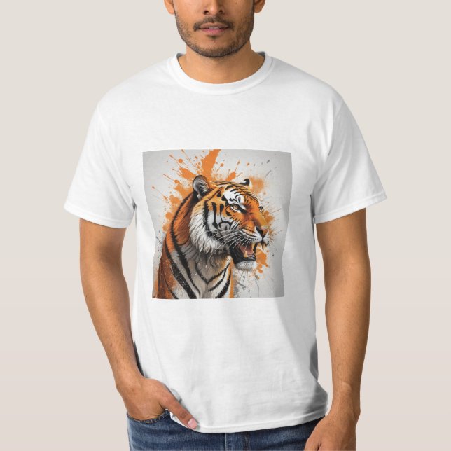 Camiseta Roaring Tiger Hoodie (Anverso)