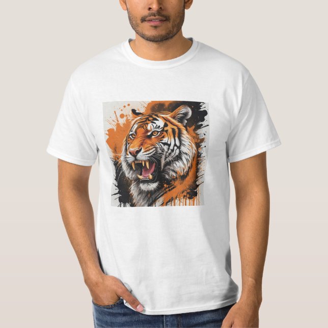 Camiseta Roaring Tiger Hoodie (Anverso)
