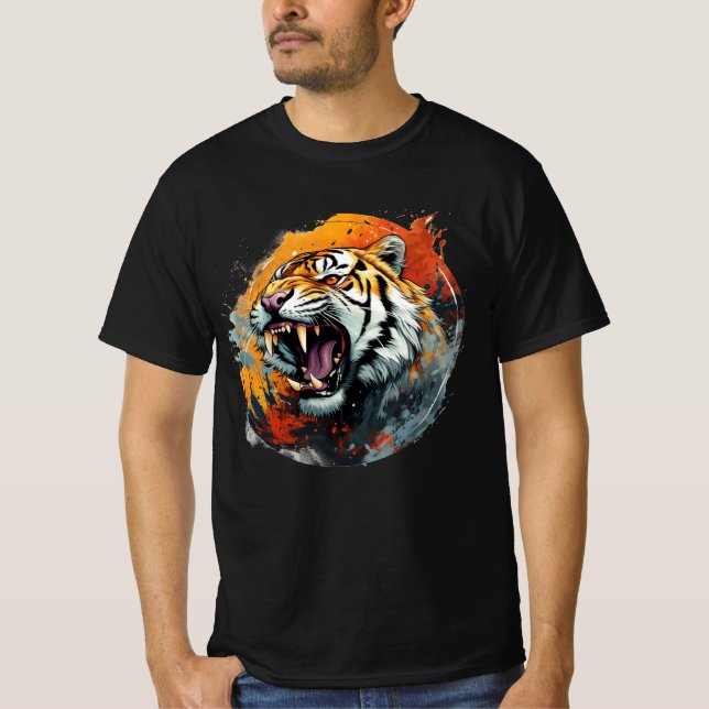 Camiseta Roaring Tiger T-shirt - Colores intensos (Anverso)
