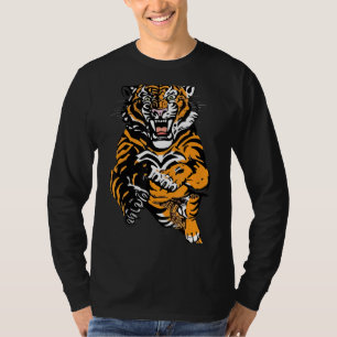 Camiseta Roaring Tiger Un Diseño De Guay Con Un Ti De Benga
