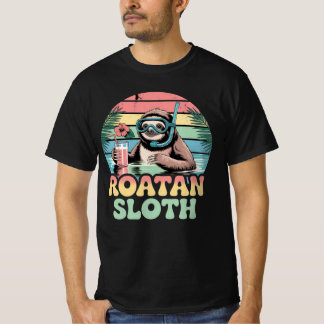 Camiseta Roatan Honduras Sloth, Roatan Sloth, Roatan
