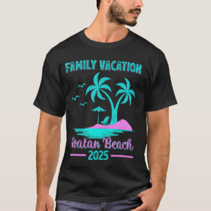 Camiseta Roatan Playa Honduras Vacaciones Familiares 2025 P