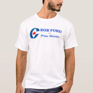 Camiseta Rob Ford para el primer ministro