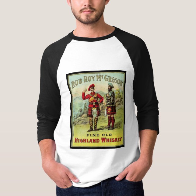 Camiseta Rob Roy Highland Whiskey T-Shirt (Anverso)