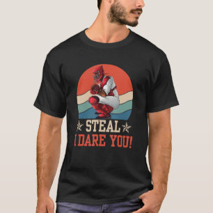 Camiseta Roba me atreves a ti divertida Catcher Vintage Bas