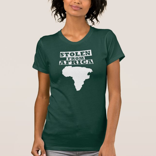 CAMISETA ROBADO DEL ® DE ÁFRICA (Anverso)