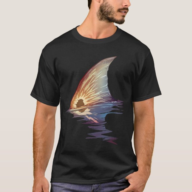 Camiseta Róbalo rojo al curricán (Anverso)