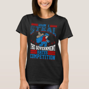 Camiseta Roban impuestos a tutores libertarios anti-gobiern