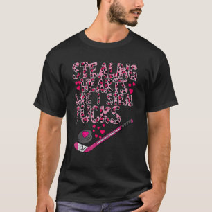 Camiseta Robando corazón como robo discos Leopardo Valentin