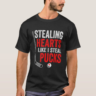 Camiseta Robando corazón como yo robando patas Día de San V