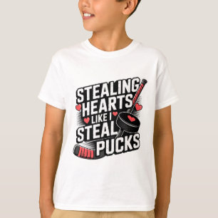 Camiseta Robando Corazones Como Robo Discos Día de San Vale